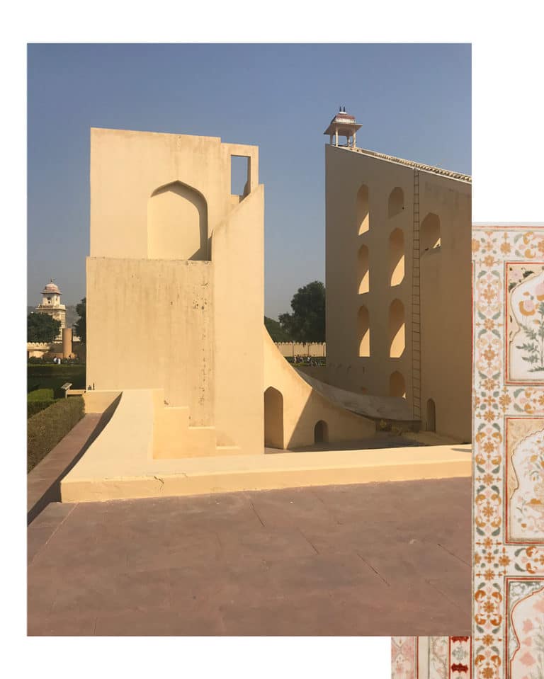 Jaipur: l'osservatorio Jantar Mantar