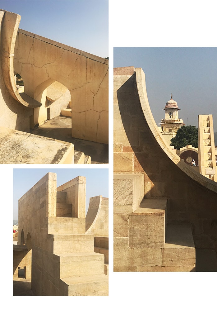 Jaipur: l'osservatorio Jantar Mantar